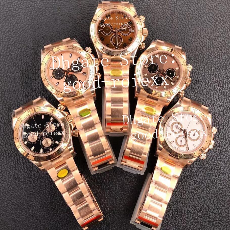 Men's Chronograph Watches Automatic Cal.4130 Watch Brown Chocolate Black Pink V4 Version Stopwatch Movement Rose Gold 904L Steel 28800 vph/Hz Wristwatches, Box
Men's Chronograph Watches Automatic Cal.4130 Watch Brown Chocolate Black Pink V4 Version Stopwatch Movement Rose Gold 904L Steel 28800 vph/Hz Wristwatches, Box