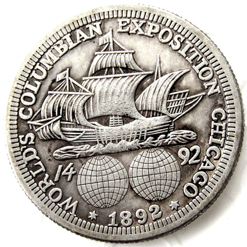 US 1892 Columbian half Dollar Craft Silver Plated Copy Coin Factory Price nice home Accessories
US 1892 Columbian half Dollar Craft Silver Plated Copy Coin Factory Price nice home Accessories