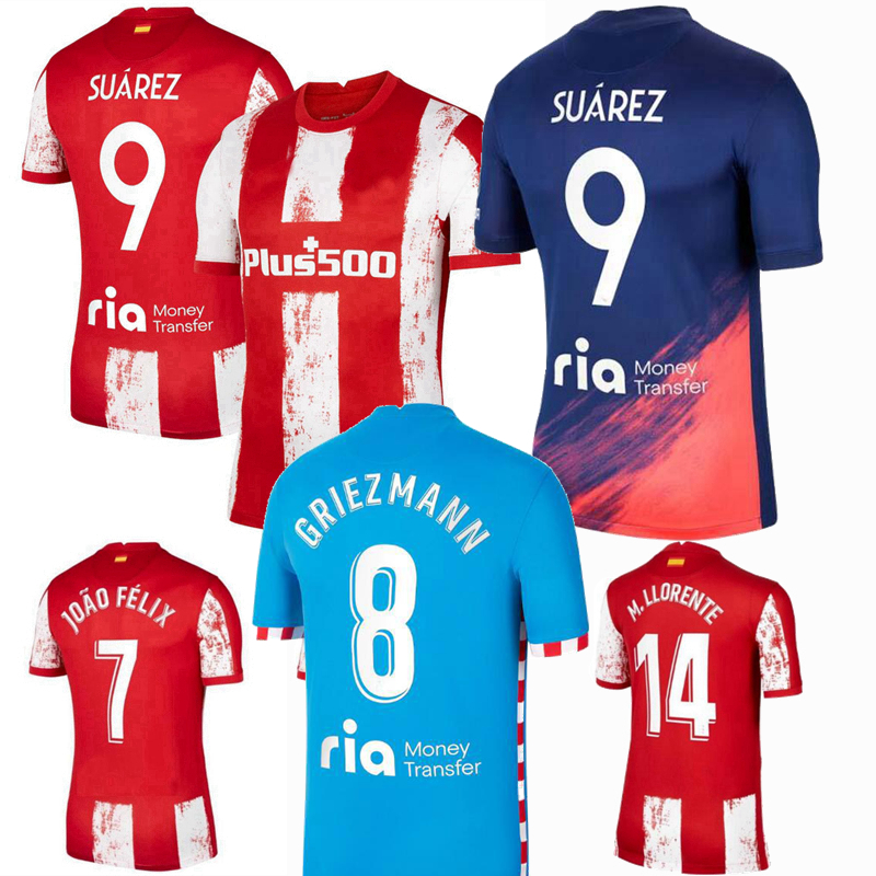2021 2022 Madrid Soccer Jerseys KOKE Atletico JOAO FELIX R.DE PAUL M.LLORENTE VITOLO SUAREZ GRIEZMANN home away 21 22 football shirt S, Women home
2021 2022 Madrid Soccer Jerseys KOKE Atletico JOAO FELIX R.DE PAUL M.LLORENTE VITOLO SUAREZ GRIEZMANN home away 21 22 football shirt S, Women home