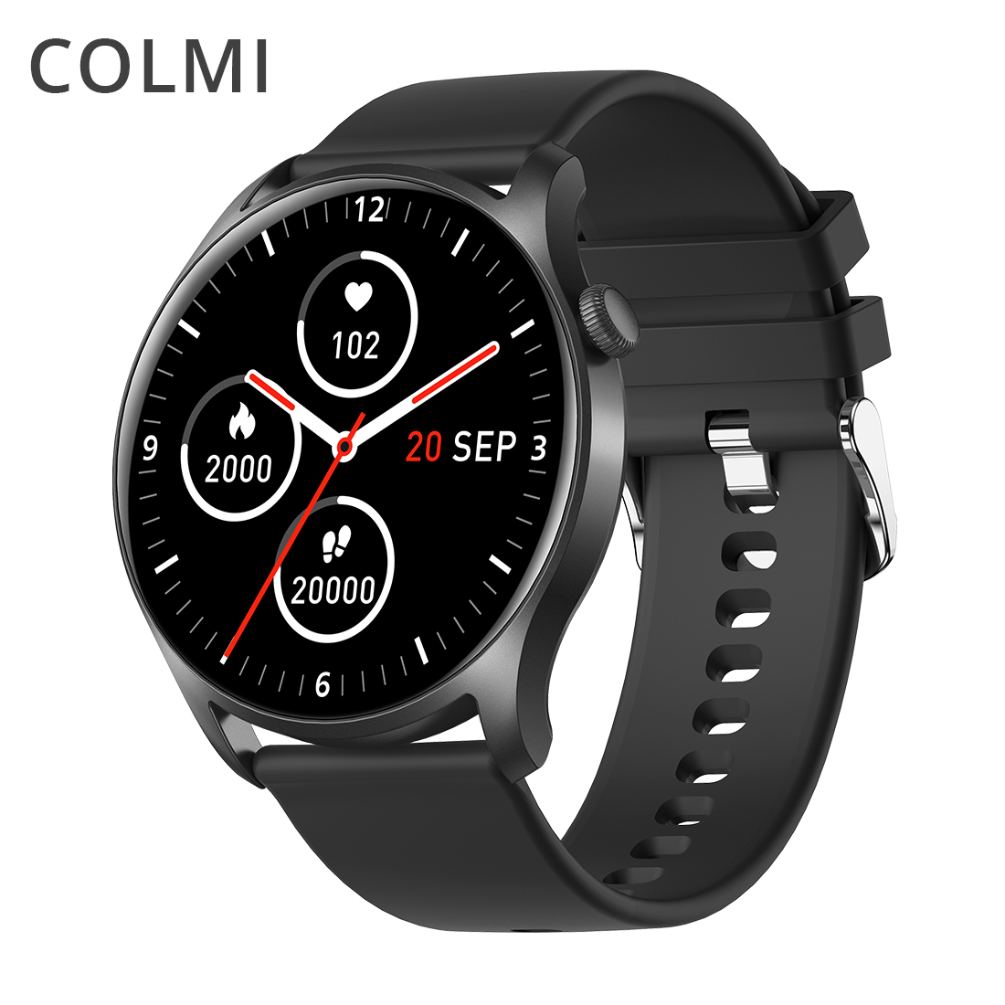 COLMI SKY 8 Smart Watch Women Full Touch Screen Fitness Tracker IP67 Waterproof Bluetooth Smartwatch Men For Android iOS Phone, Black
COLMI SKY 8 Smart Watch Women Full Touch Screen Fitness Tracker IP67 Waterproof Bluetooth Smartwatch Men For Android iOS Phone, Black