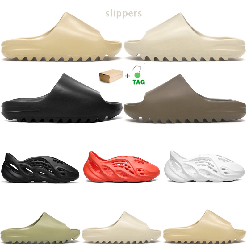 2021 kanye slippers men slides Resin Earth Brown Desert Sand Foam Runner triple white black womens outdoor sandals with box
2021 kanye slippers men slides Resin Earth Brown Desert Sand Foam Runner triple white black womens outdoor sandals with box