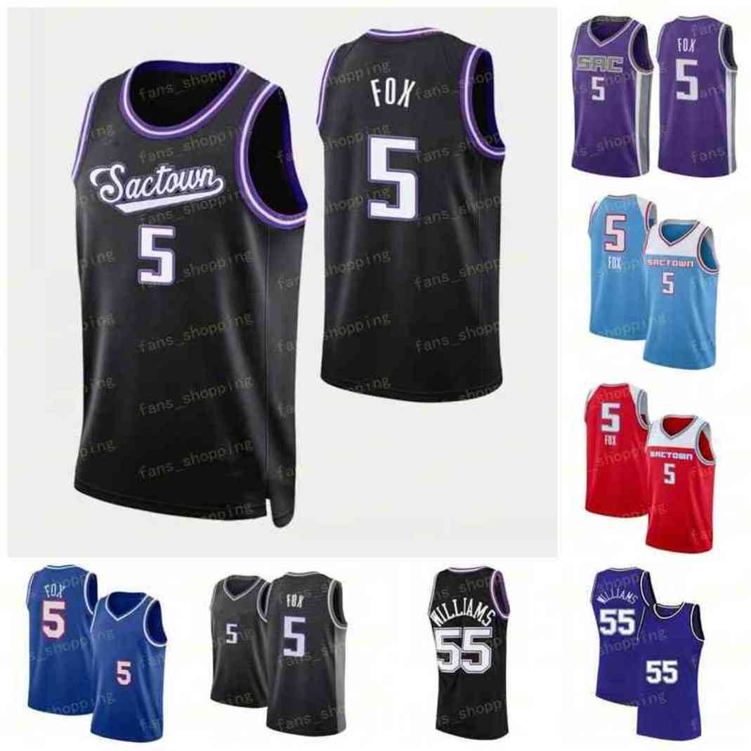 DeAaron 5 Fox Basketball Jerseys Black White Retro Chris 4 Webber BAGLEY 55 Williams Jersey NCAA Men's Edition City 75th anniversary, As
DeAaron 5 Fox Basketball Jerseys Black White Retro Chris 4 Webber BAGLEY 55 Williams Jersey NCAA Men's Edition City 75th anniversary, As