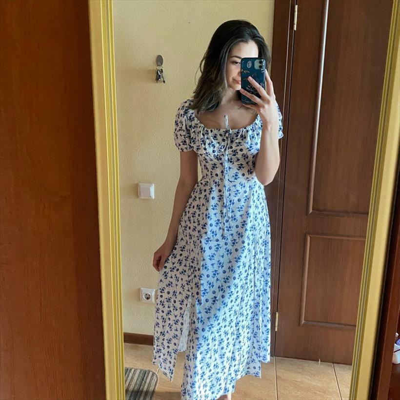 summer fashion white elegant womens dresses backless puff sleeve print slit long for women floral, Black;gray
summer fashion white elegant womens dresses backless puff sleeve print slit long for women floral, Black;gray