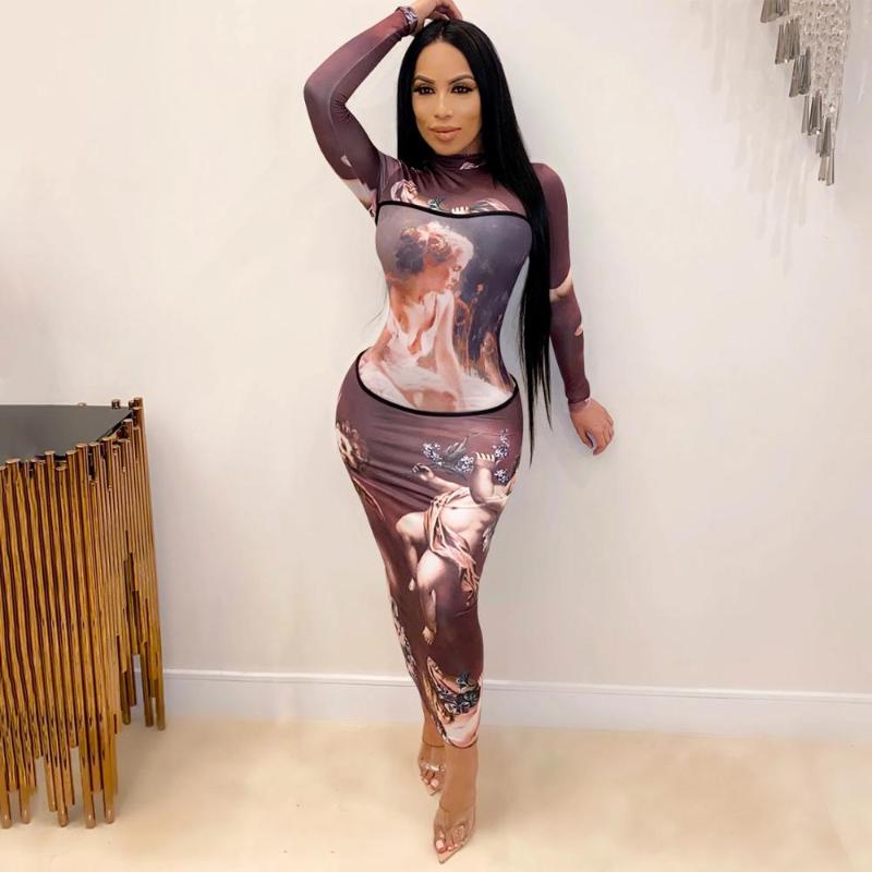 Summer Fashion Women Street Girl Style Long Dresses Sleeve Round Neck Printed Ankle-length Casual, Black;gray
Summer Fashion Women Street Girl Style Long Dresses Sleeve Round Neck Printed Ankle-length Casual, Black;gray