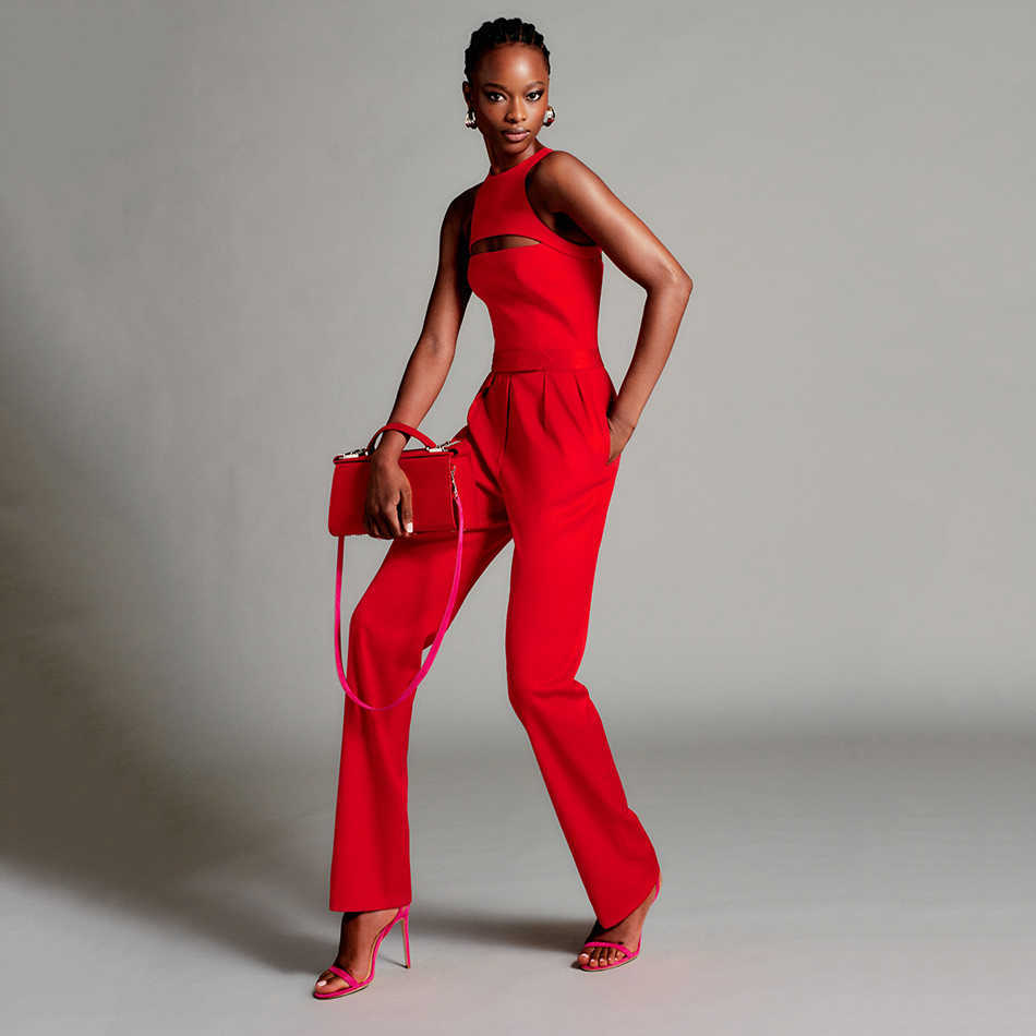 Orange Sexy Hollow Tights Summer Fashion O-neck Ladies Workout Clothes Basic Leggings Bandage Bodysuits 210525