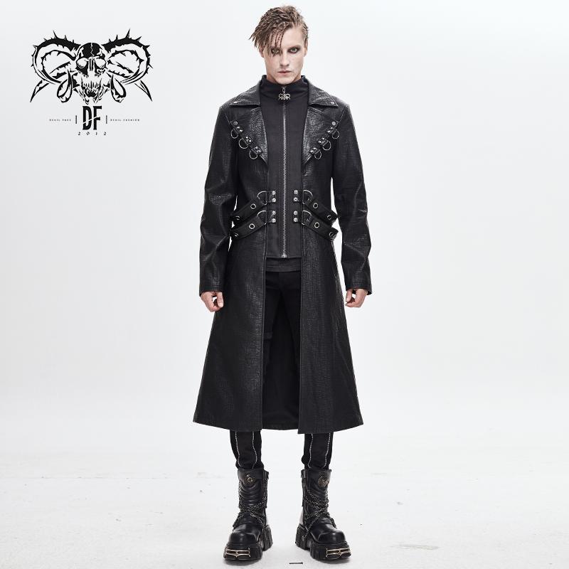 Men' Trench Coats Devil Fashion Steampunk Long Jacket Punk Handsome Party Show Costume Performance, Black
Men' Trench Coats Devil Fashion Steampunk Long Jacket Punk Handsome Party Show Costume Performance, Black