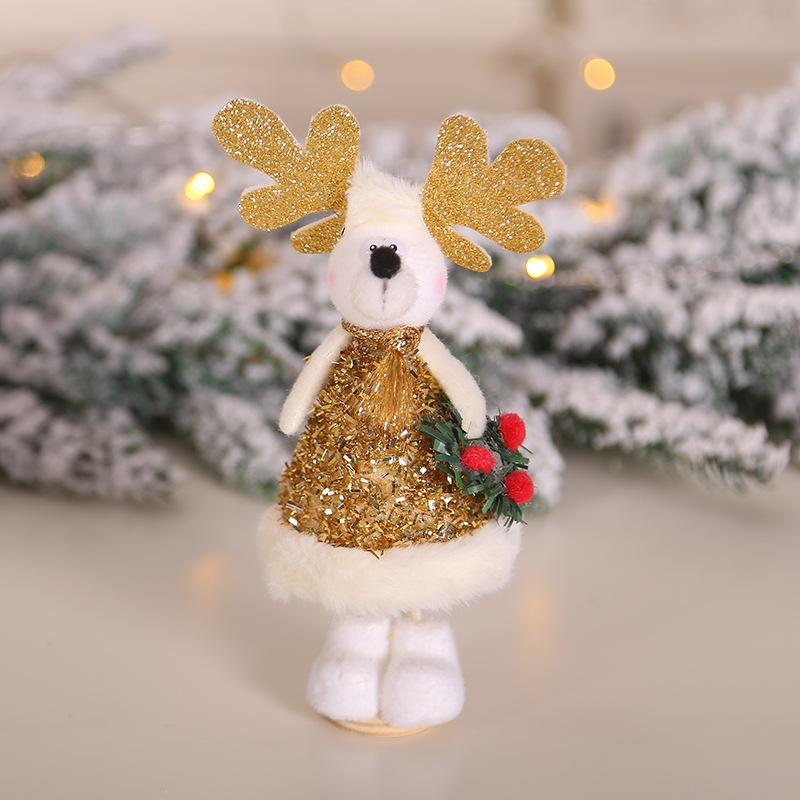 Christmas decorations Christmas plush doll new Christmas pendant girl Schoolbag pendant
Christmas decorations Christmas plush doll new Christmas pendant girl Schoolbag pendant