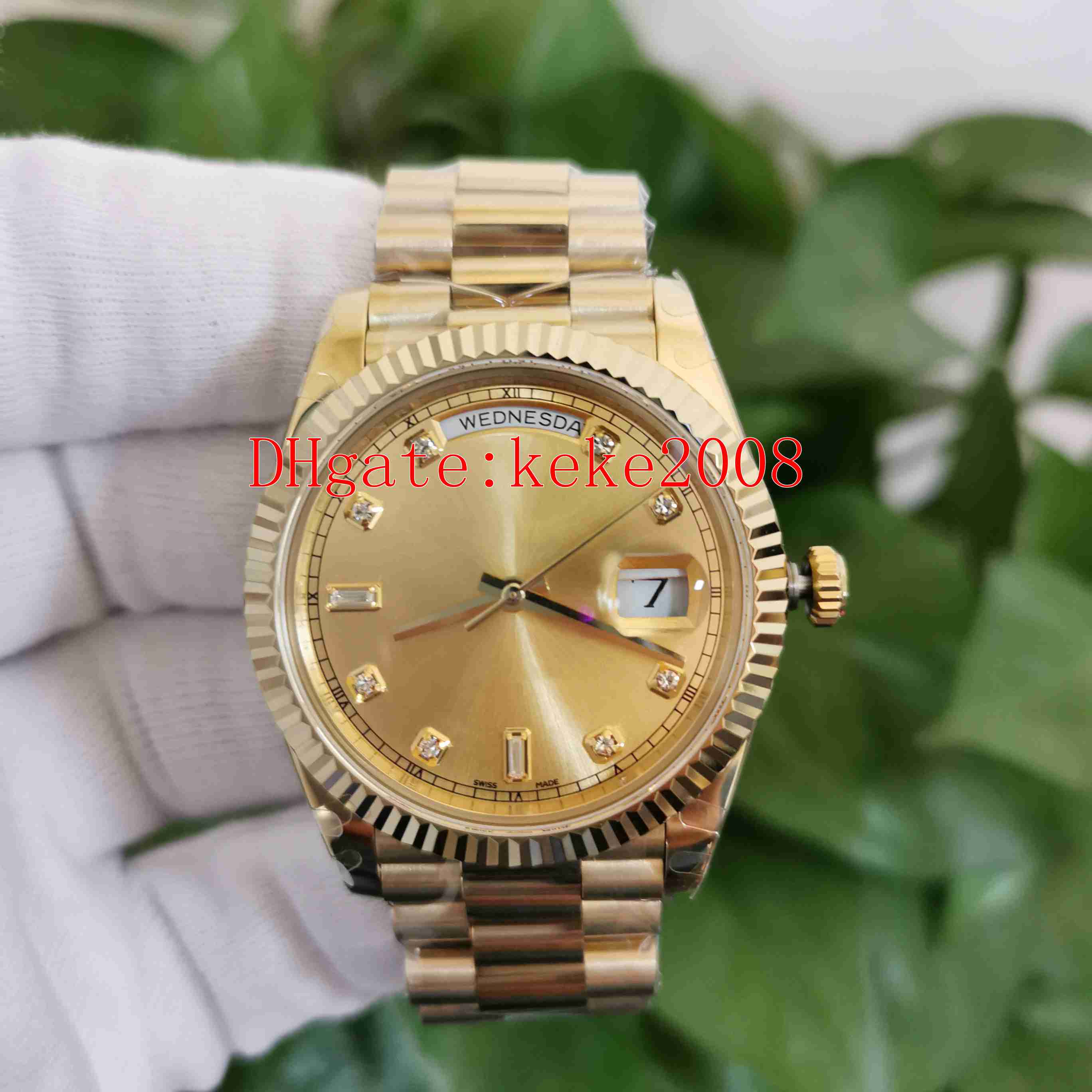BP Factory Top Quality Watches 40mm 228238-0005 228238 Diamond Yellow Gold Luminescent CAL.2813 Movement Mechanical Automatic Mens Watch Men Wristwatches, No box papers
BP Factory Top Quality Watches 40mm 228238-0005 228238 Diamond Yellow Gold Luminescent CAL.2813 Movement Mechanical Automatic Mens Watch Men Wristwatches, No box papers