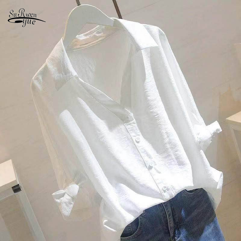 Solid Plus Size Women Tops Koren Office Lady Shirt White Clothes Blusas Mujer De Moda Oversized 9449 50 210521
Solid Plus Size Women Tops Koren Office Lady Shirt White Clothes Blusas Mujer De Moda Oversized 9449 50 210521