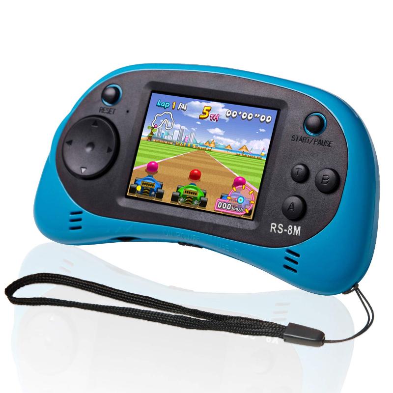 Portable Game Players RS-8M 16 Bit Retro Console Mini Handheld Arcade Built-in 200 With 2.5" Screen Earphone
Portable Game Players RS-8M 16 Bit Retro Console Mini Handheld Arcade Built-in 200 With 2.5" Screen Earphone