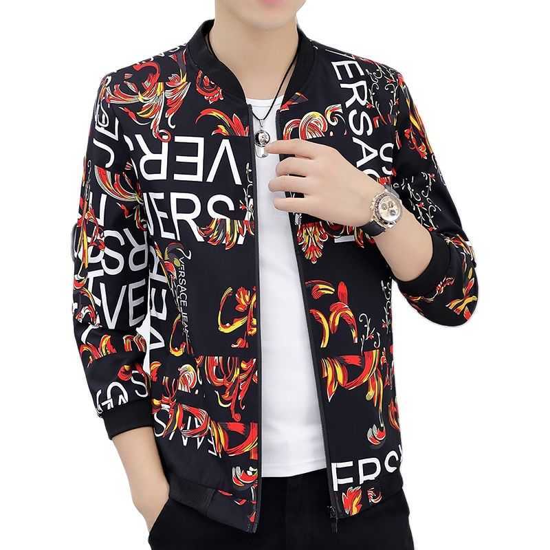 Baseball Jacket Thin Fashion Men's Jacket Long Sleeve Casual New Youth jacket New 2021 X0621, Gray
Baseball Jacket Thin Fashion Men's Jacket Long Sleeve Casual New Youth jacket New 2021 X0621, Gray