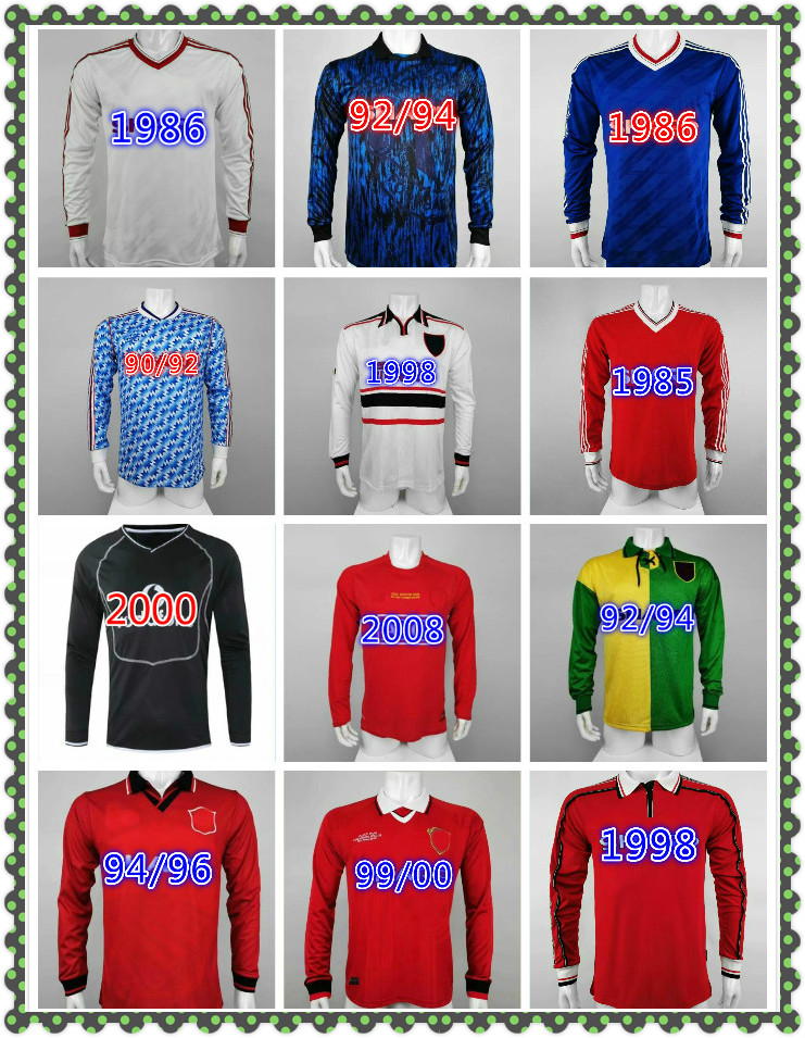 Long Sleeve 1998 1999 Retro Manchester RONALDO Soccer Jersey 98 99 Vintage Classic Football Shirt United Beckham Cole Solskjaer Yorke UTD full slee, Beige
Long Sleeve 1998 1999 Retro Manchester RONALDO Soccer Jersey 98 99 Vintage Classic Football Shirt United Beckham Cole Solskjaer Yorke UTD full slee, Beige