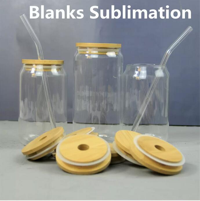 3 days delivery Sublimation Glass Beer Mugs with Bamboo Lid Straw DIY Blanks Frosted Clear Can Tumblers Cups Heat Transfer Cocktail Iced Coffee Soda Whiskey C0518211
3 days delivery Sublimation Glass Beer Mugs with Bamboo Lid Straw DIY Blanks Frosted Clear Can Tumblers Cups Heat Transfer Cocktail Iced Coffee Soda Whiskey C0518211