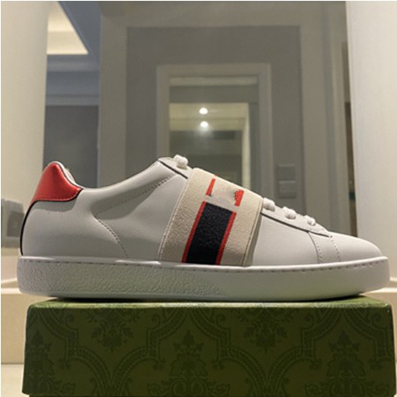 Mens Italy Bee Casual Shoes Women White Flat Leather Shoe Green Red Stripe Embroidered Tiger Snake Couples Trainers Des Chaussures mlk00029
Mens Italy Bee Casual Shoes Women White Flat Leather Shoe Green Red Stripe Embroidered Tiger Snake Couples Trainers Des Chaussures mlk00029