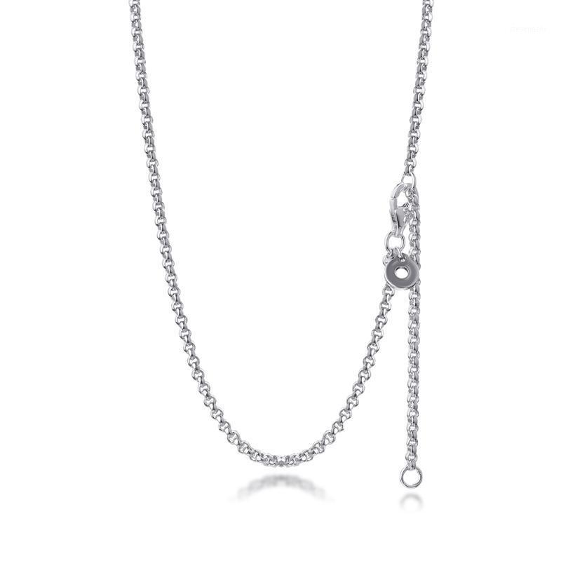 Chains CKK Silver 925 Jewelry Rolo Chain Necklace For Women Gift Sterling Charms Original Pendant
Chains CKK Silver 925 Jewelry Rolo Chain Necklace For Women Gift Sterling Charms Original Pendant