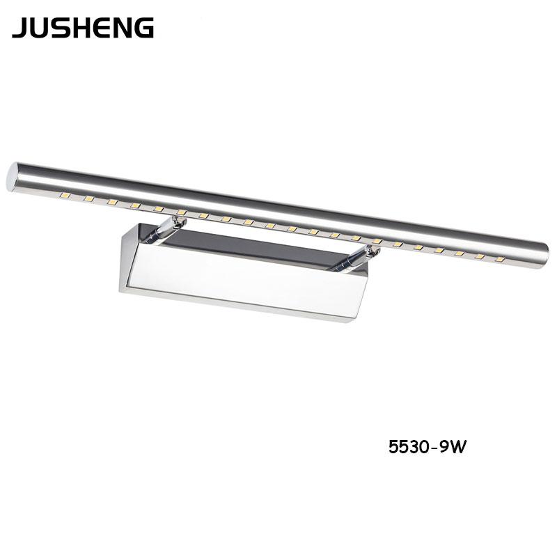 LED Wall Lights In Bathroom 9W Top Mirror Light SMD 70cm Long El As Washroom Stainess Indoor 100-240VAC Lamp
LED Wall Lights In Bathroom 9W Top Mirror Light SMD 70cm Long El As Washroom Stainess Indoor 100-240VAC Lamp