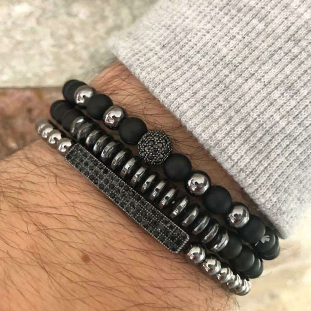jewelry black frosted wear copper inlaid zirconium drill ball flying saucer long bracelet suit men, Golden;silver
jewelry black frosted wear copper inlaid zirconium drill ball flying saucer long bracelet suit men, Golden;silver