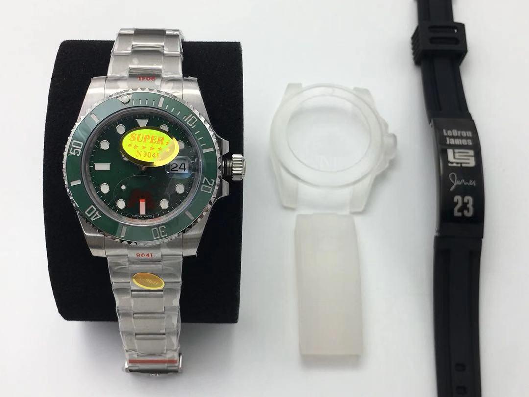 TOP V11 version Men's watch Automatic mechanical movement ETA2836 or Cal.3135 Size 40 mm 904 l stainless steel Sapphire glass Ceramic bezel, As shown
TOP V11 version Men's watch Automatic mechanical movement ETA2836 or Cal.3135 Size 40 mm 904 l stainless steel Sapphire glass Ceramic bezel, As shown