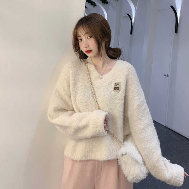 WERUERUYU Winter Slim And Long-sleeved Tops Women's Soft Waxy Chain Sweater Women Fashion Pullover 210608, Photo color
WERUERUYU Winter Slim And Long-sleeved Tops Women's Soft Waxy Chain Sweater Women Fashion Pullover 210608, Photo color