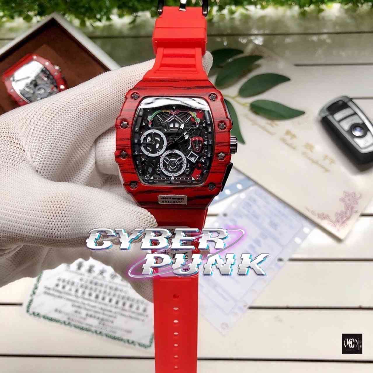 Watches Tiktok 2021 Fashion Hollowed Quartz Richard Wood Grain Barrel Shaped Man, Slivery;brown
Watches Tiktok 2021 Fashion Hollowed Quartz Richard Wood Grain Barrel Shaped Man, Slivery;brown