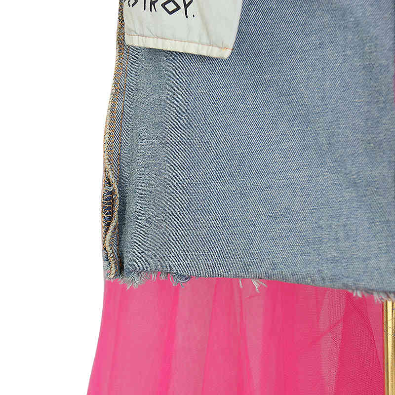 Solid Ball Gown Skirt For Women High Waist Ruched Mesh Skirts Female Fashion Clothing Stylish Spring 210521