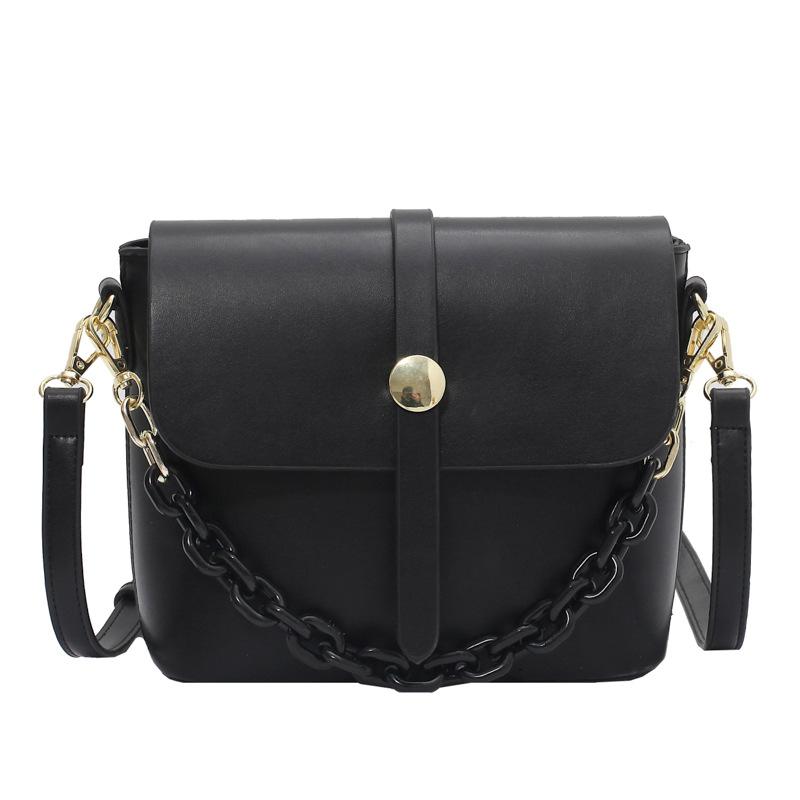 Arrivals Women's Shoulder Bags For Female PU Leather Solid Color Exquisite Chain Design High Quality Foreign Style Bag, Black
Arrivals Women's Shoulder Bags For Female PU Leather Solid Color Exquisite Chain Design High Quality Foreign Style Bag, Black