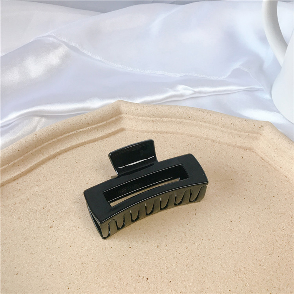 Korean Solid Hair Claws Elegant Clear Acrylic Hair Clips Hairpins Barrette Headwear for Women Girls Accessories Gifts