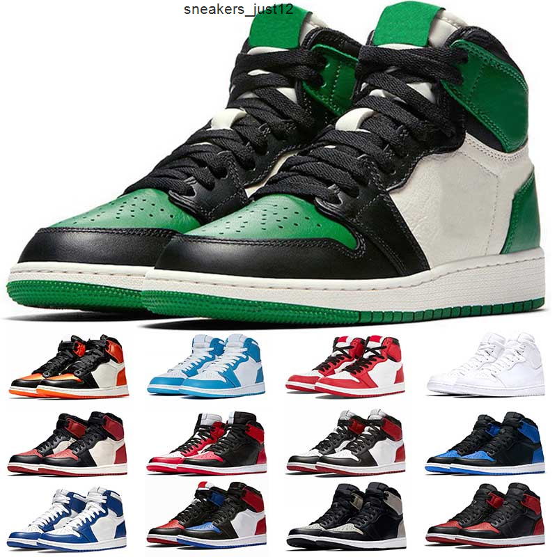 1 1s Jumpman Men women Basketball Shoes black Shadow with grey mark Pine Green Sneakers
1 1s Jumpman Men women Basketball Shoes black Shadow with grey mark Pine Green Sneakers