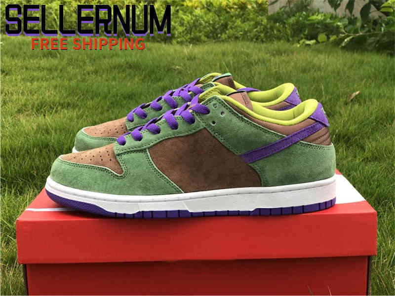 Authentic Dunk SP Low Veneer Autumn Green Deep Purple Man Men Women Ugly Duckling Suede Skateboard Shoes Sneakers With
Authentic Dunk SP Low Veneer Autumn Green Deep Purple Man Men Women Ugly Duckling Suede Skateboard Shoes Sneakers With