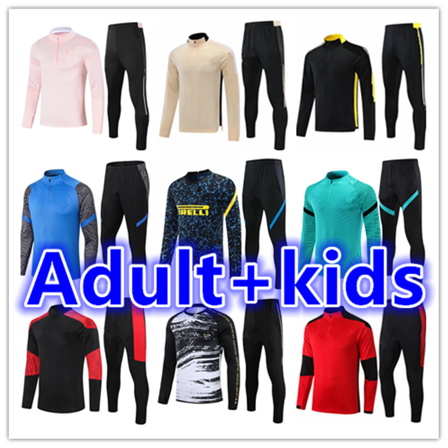 2021 2022 mens + kids football tracksuit jersey kits 21 22 training suit soccer tracksuits survetement foot chandal futbol jacket jogging sets
2021 2022 mens + kids football tracksuit jersey kits 21 22 training suit soccer tracksuits survetement foot chandal futbol jacket jogging sets