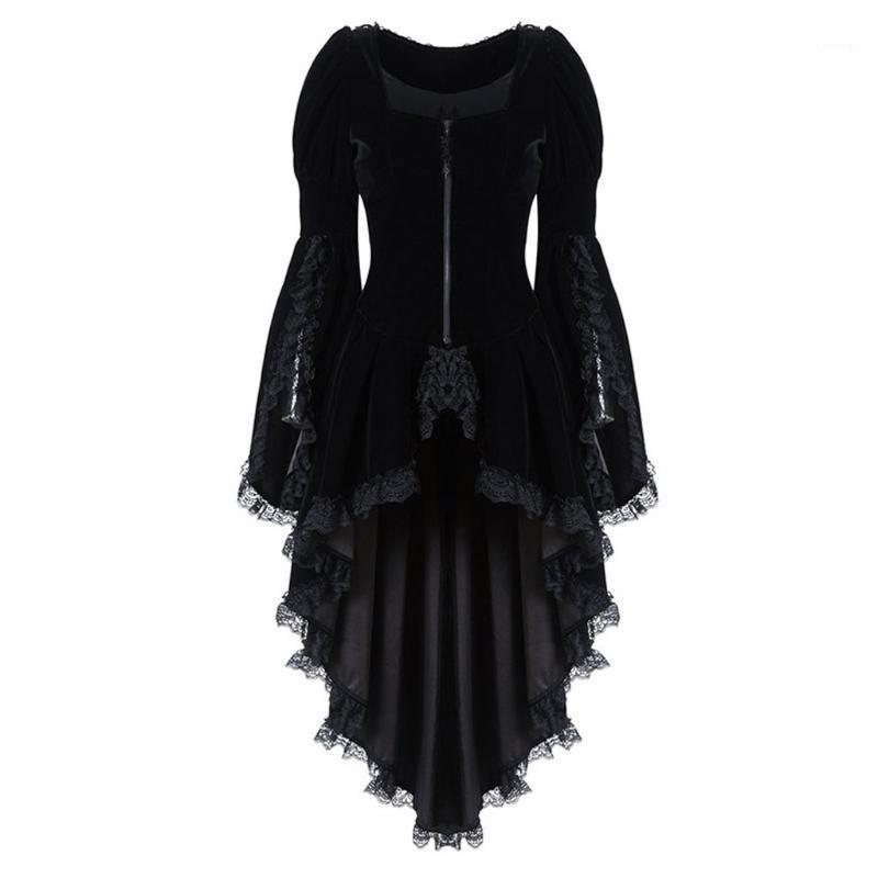 Women's Jackets Vintage Long-sleeved Waist Back Autumn Winter Coat Retro Bandage Lace Stitching Punk Jacket Overcoat Outwear Long Shirts, Black;brown
Women's Jackets Vintage Long-sleeved Waist Back Autumn Winter Coat Retro Bandage Lace Stitching Punk Jacket Overcoat Outwear Long Shirts, Black;brown