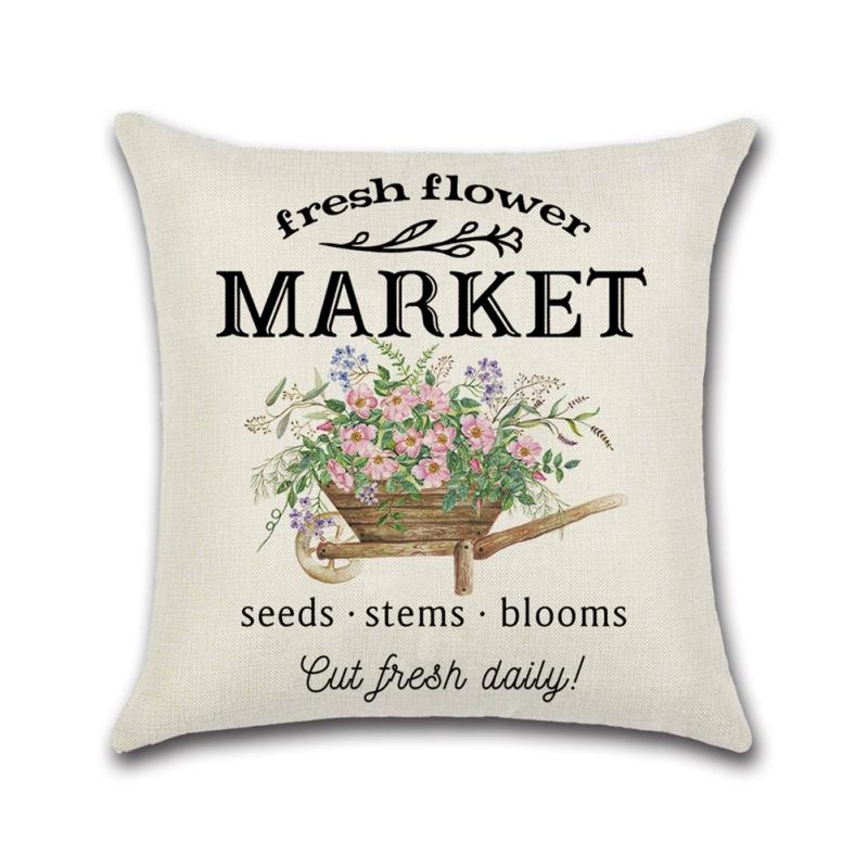 Pillow Case Spring Covers 18x18 Inch For Home Decor Flowers Bicycle Truck Farm Throw Pillows Decorative Cushion Cases
Pillow Case Spring Covers 18x18 Inch For Home Decor Flowers Bicycle Truck Farm Throw Pillows Decorative Cushion Cases