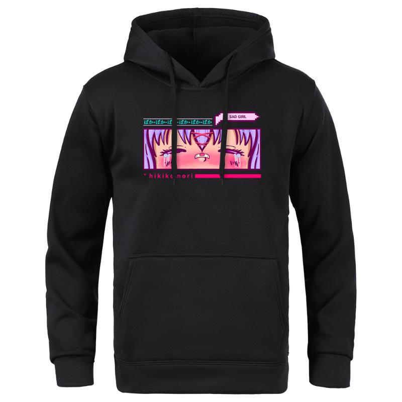 Men's Hoodies & Sweatshirts Sad Girl Hikikomori Cartoon Printed Mens Hood Autumn And Winter Fashion Daily Hoodie Fleece Lined Casual Clothes, Black
Men's Hoodies & Sweatshirts Sad Girl Hikikomori Cartoon Printed Mens Hood Autumn And Winter Fashion Daily Hoodie Fleece Lined Casual Clothes, Black