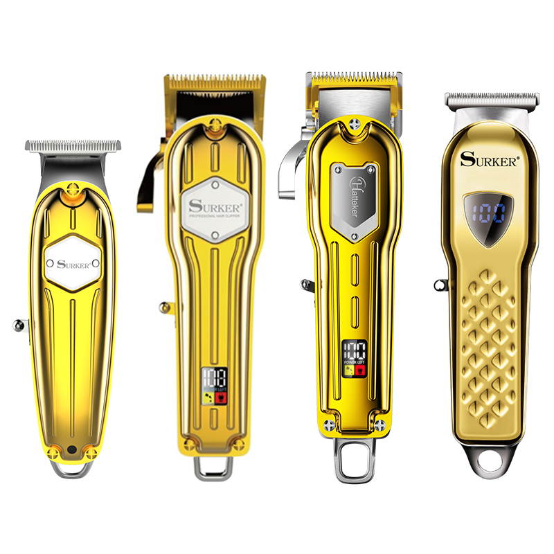 Surker All Metal Hair Clippers Men Cordless Professional Hair Trimmer Maquina Cortar Pelo Haircut LCD Display Hairdresser
Surker All Metal Hair Clippers Men Cordless Professional Hair Trimmer Maquina Cortar Pelo Haircut LCD Display Hairdresser