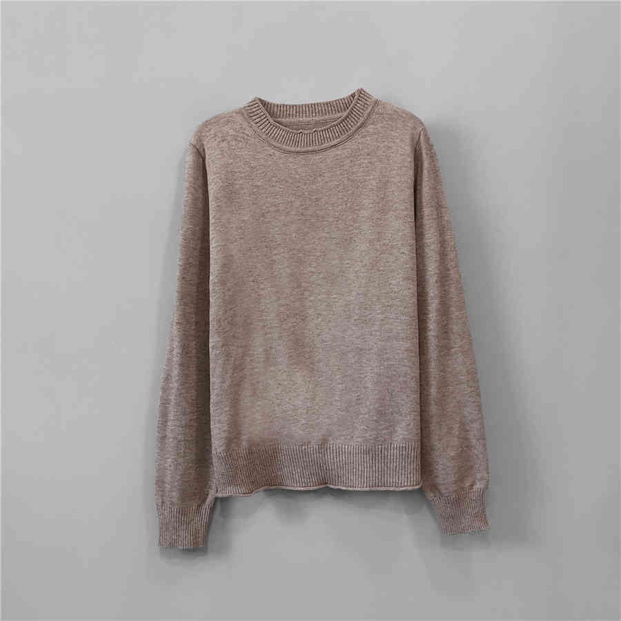 Two Piece Knitting Suit Casual Fashion Temperament Women's O Neck Long Sleeve Home Winter Indoor Warm 210506
