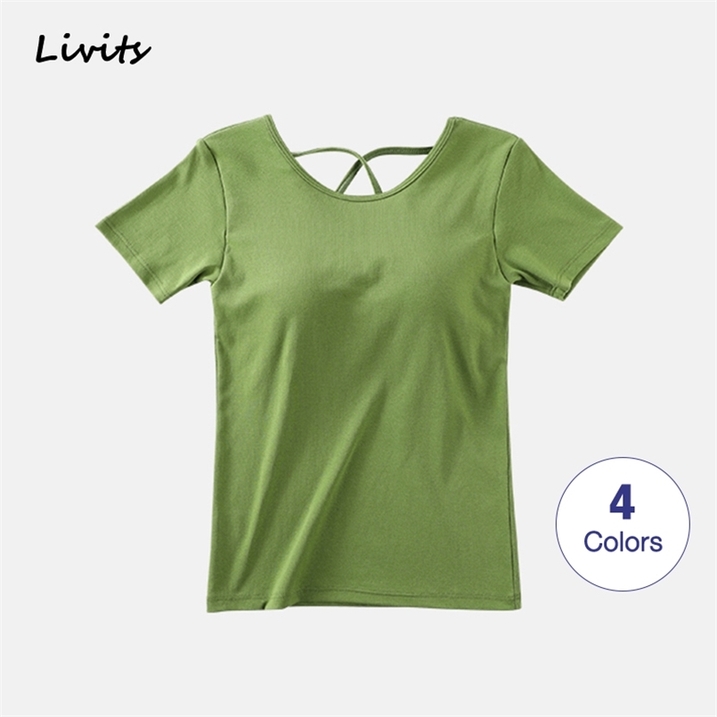 Women T-Shirts Built-in Bra Padded Backless Stretchable Cotton Push-Up Wire-Free Tops Tshirts Sexy Casual Korean SA0913 210708, Grey
Women T-Shirts Built-in Bra Padded Backless Stretchable Cotton Push-Up Wire-Free Tops Tshirts Sexy Casual Korean SA0913 210708, Grey