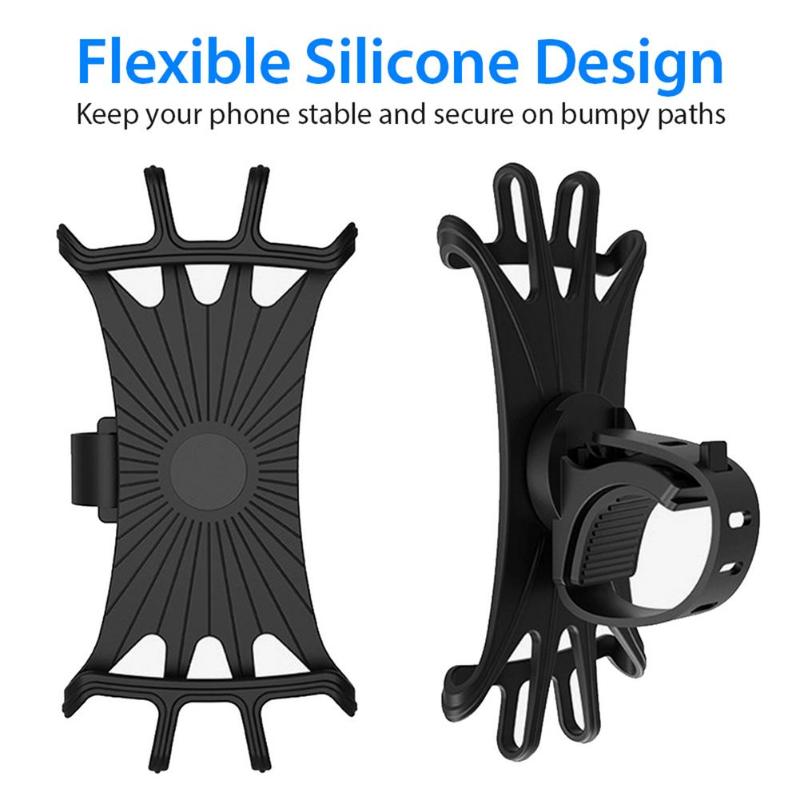 Stroller Parts & Accessories Bicycle Mobiles Phones Holder Multifunctional Silica Gels Mounted Supports For Cycling Navigation Handlebar Bra