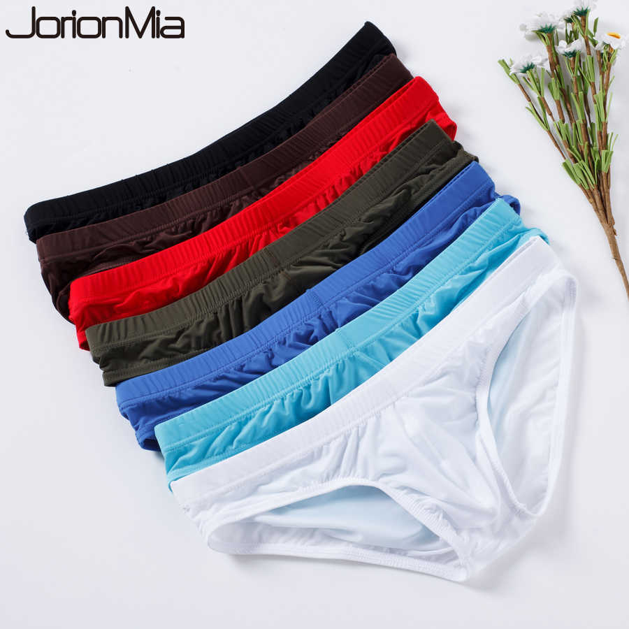 Men's Briefs Ice Silk Panties Ultra-thin Silky Breathable Underpants Man low waist briefs comfortable cool underwear male YJ003 210707, Brown
Men's Briefs Ice Silk Panties Ultra-thin Silky Breathable Underpants Man low waist briefs comfortable cool underwear male YJ003 210707, Brown