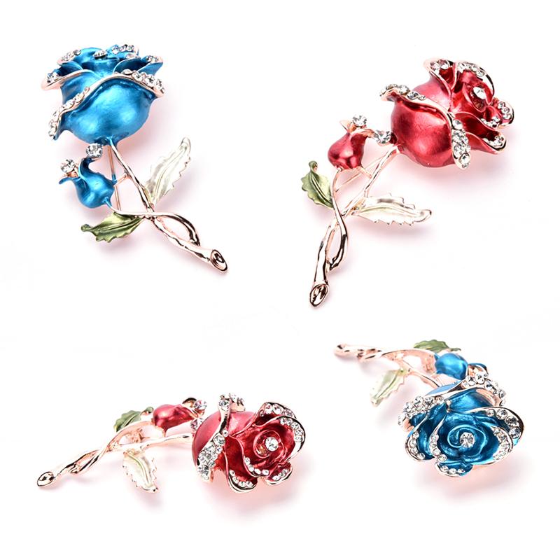 Pins, Brooches Fashion Women Luxury Red/Blue Rhinestones Rose Flower Brooch Pin Wedding Bridal Dress Accessories Jewelry Broches, Gray
Pins, Brooches Fashion Women Luxury Red/Blue Rhinestones Rose Flower Brooch Pin Wedding Bridal Dress Accessories Jewelry Broches, Gray