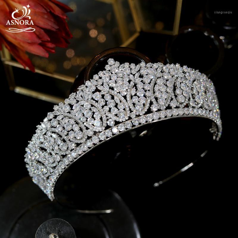 Elegant Princess Crown Cubic Zircon Crystal Tiara ASNORA Women's Wedding Engagement Girlfriend Birthday Gift Hair Clips & Barrettes, Golden;silver
Elegant Princess Crown Cubic Zircon Crystal Tiara ASNORA Women's Wedding Engagement Girlfriend Birthday Gift Hair Clips & Barrettes, Golden;silver