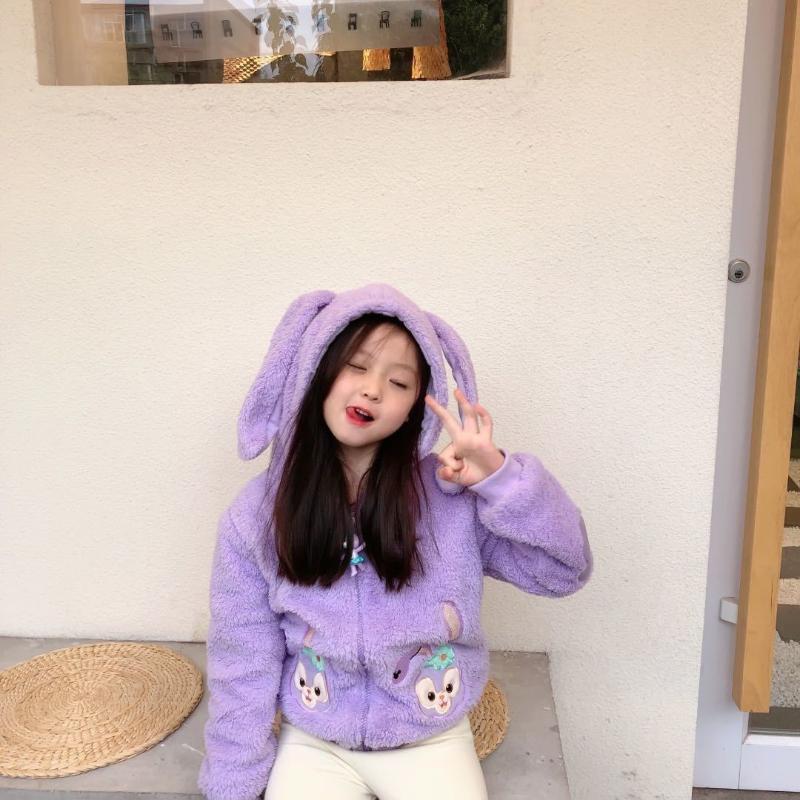 Jackets Purple Children's Outerwear Girl Coat Children Outwear Young Hoodies For Girls, Blue;gray
Jackets Purple Children's Outerwear Girl Coat Children Outwear Young Hoodies For Girls, Blue;gray