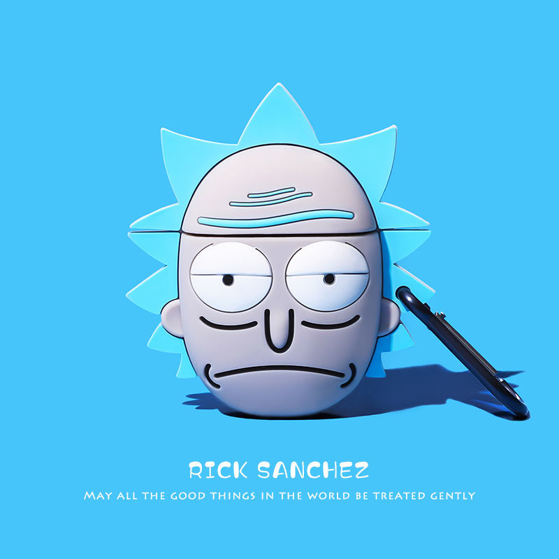 3D Rick Cartoon Wireless Bluetooth Earphone Case For Airpods 1/2/3 Pro Silicone Soft Charging Box Cover
3D Rick Cartoon Wireless Bluetooth Earphone Case For Airpods 1/2/3 Pro Silicone Soft Charging Box Cover