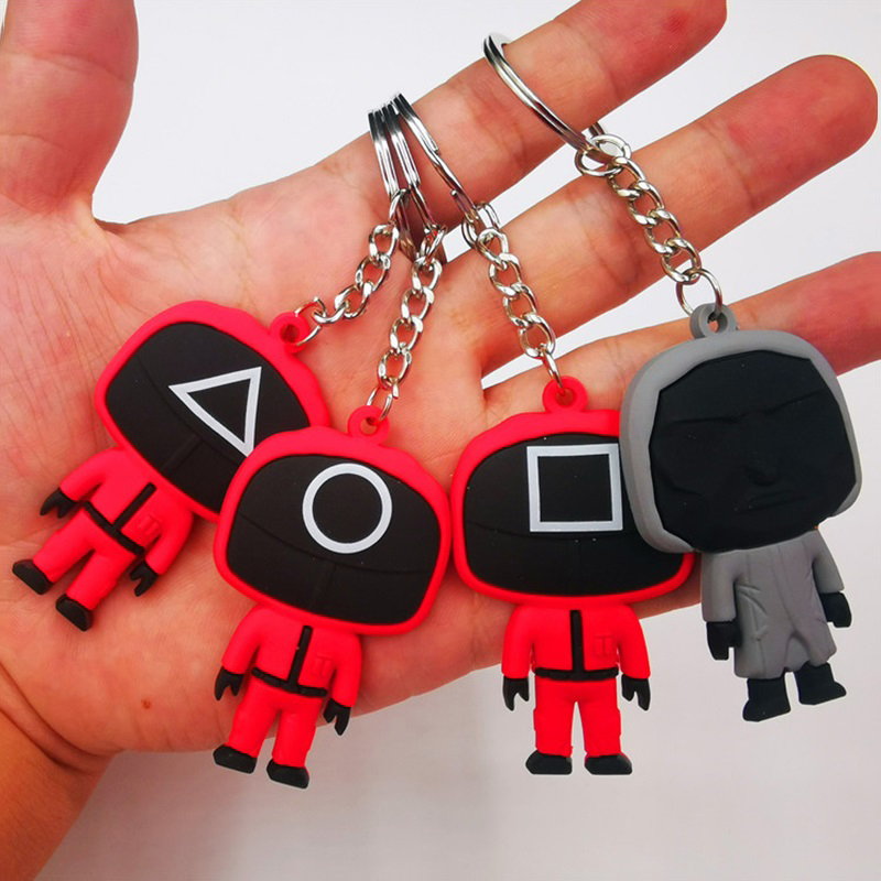 DHL SHIP Squid Game Keychain Soldier Spopular Series Are Still Missing Your Keychains 3d Mini Doll Figurine Key Ring Car Backpack Pendant #X1008C
DHL SHIP Squid Game Keychain Soldier Spopular Series Are Still Missing Your Keychains 3d Mini Doll Figurine Key Ring Car Backpack Pendant #X1008C