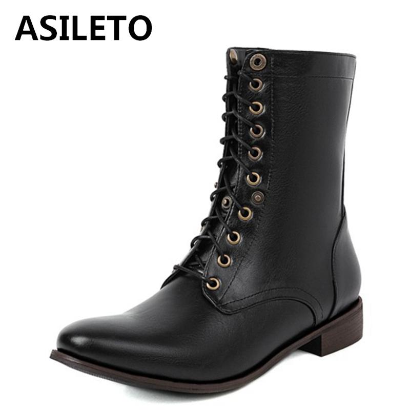 Boots ASILETO 2021 Lady Retro Knight Mid Calf Fold Pointed Toe Lace Up Short Plush Low Thick Heel Size 38-48 Black Brown A4426
Boots ASILETO 2021 Lady Retro Knight Mid Calf Fold Pointed Toe Lace Up Short Plush Low Thick Heel Size 38-48 Black Brown A4426