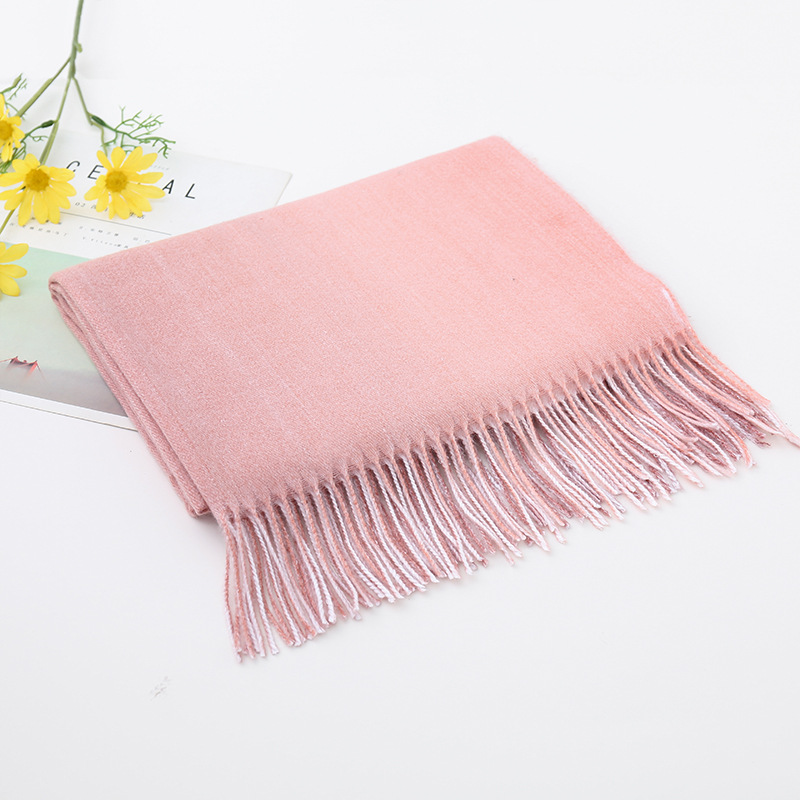 Autumn and Winter New Womens Scarf Transitional Color Barbed Knitted Warm Scarf Thickened Scarf Wholesale
Autumn and Winter New Womens Scarf Transitional Color Barbed Knitted Warm Scarf Thickened Scarf Wholesale