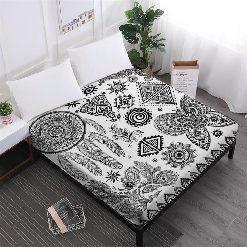Sheets & Sets Tribal Hamsa Hand Bed Sheet Bohemia Mandala Print Fitted Dreamcatcher Mattress Cover Elastic Band Home Decor D25, Dcl-gt-zr-06
Sheets & Sets Tribal Hamsa Hand Bed Sheet Bohemia Mandala Print Fitted Dreamcatcher Mattress Cover Elastic Band Home Decor D25, Dcl-gt-zr-06