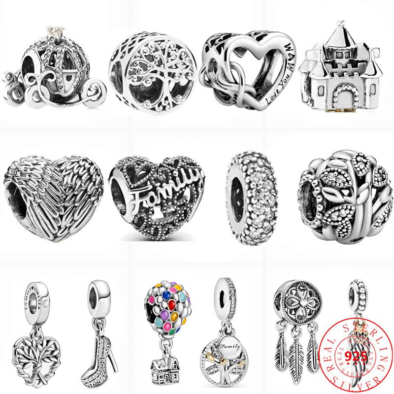 Other 925 Silver Dreamcatcher Feather Balloon Family Tree Heart Beads Fit Original Charms Bracelets DIY Women Fine Jewelry
Other 925 Silver Dreamcatcher Feather Balloon Family Tree Heart Beads Fit Original Charms Bracelets DIY Women Fine Jewelry