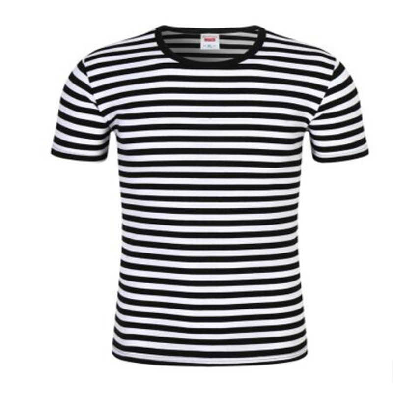 Male cotton shirt Manufacturer direct selling men's striped short-sleeved T- tee top spot wholesale and retail S-4XL 210629