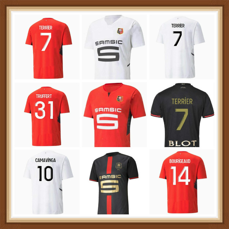 Rennes 20 21 22 Stade Rennais fc soccer Jerseys 120th Anniversary Home Away 3rd Niang Doku BOURIGEAUD Guirassy GUCLU BOEY Sakho 2021 2022 sp, Black;yellow
Rennes 20 21 22 Stade Rennais fc soccer Jerseys 120th Anniversary Home Away 3rd Niang Doku BOURIGEAUD Guirassy GUCLU BOEY Sakho 2021 2022 sp, Black;yellow