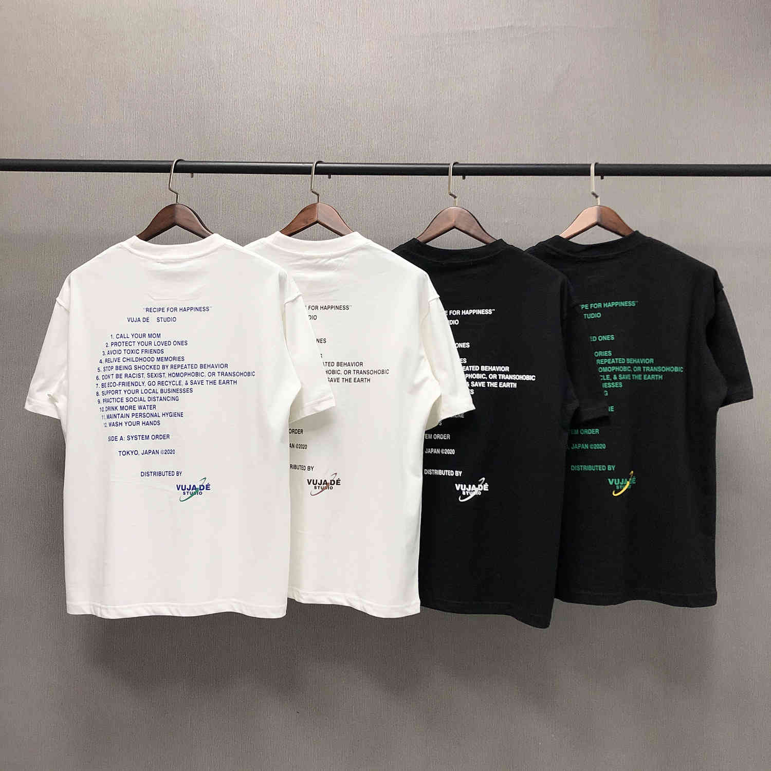 Vujade Kenijima T-shirts Men Women 1:1 Quality Summer Style Slogan Letter Print Short Sleeve Couple Clothes t Shirt, White;black
Vujade Kenijima T-shirts Men Women 1:1 Quality Summer Style Slogan Letter Print Short Sleeve Couple Clothes t Shirt, White;black